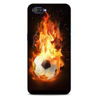 Lopard Oppo Realme C2 Uyumlu Kılıf FireX (36) Glitter Kılıf Futbol Topu