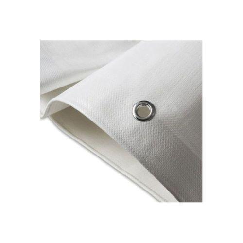3x4  Metre Beyaz Lamineli Branda Çadır Gölgelik Su Toz Geçirmez UV Katkılı Gölgelik Tente