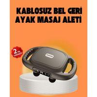 Şarjlı 6 Başlıklı Masaj Tabancası 2000 Mah Sessiz Güçlü Motor