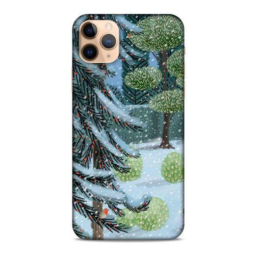 Apple Iphone 11 Pro Kılıf Snowix (43) Thin Fit Kılıf Beyaz Yeşil