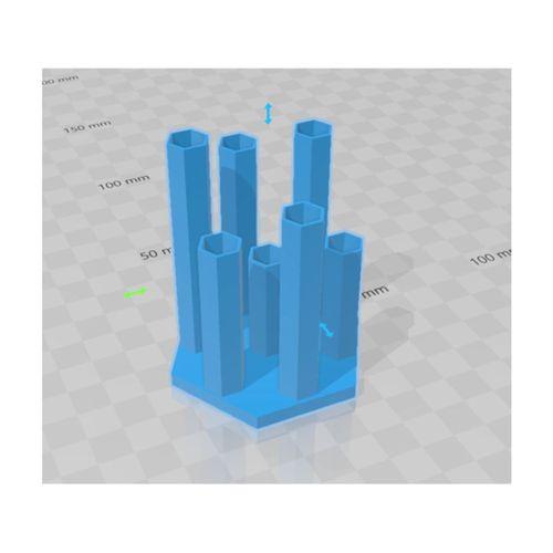 Hexagon Kalem Tutucu (Bu ürün Sadece Plastik parçadır - Almadan Önce Soru Sorabilirsiniz)