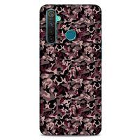 Kamuflaj 25 Oppo Realme 5 Pro Kılıf Silikon Kapak