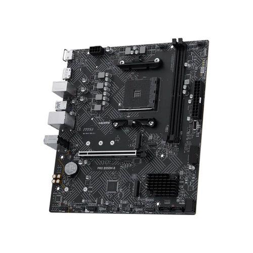 MSI PRO B550M-B AM4 DDR4 4600(OC) HDMI DP 2x M.2 USB 5Gbps mATX