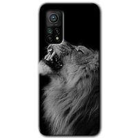 Xiaomi Mi 10T HD Baskılı Kılıf + 9D Tam Ekran Koruyucu - Lion