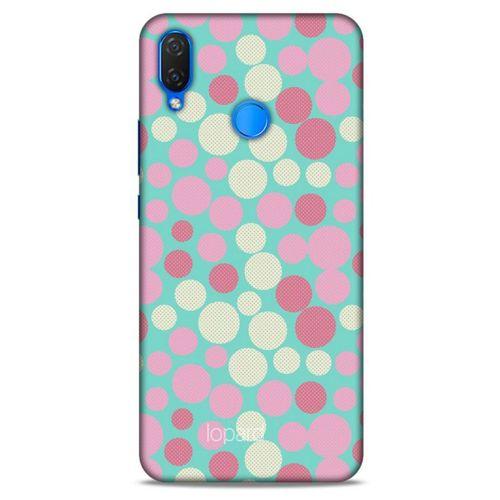 Huawei Psmart 2019 Kılıf Pastel Renkler (50) Shockproof Kılıf Bordo Pembe