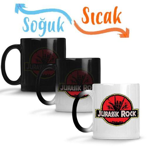 O Bom E Velho Rock And Roll Sihirli Kupa Bardak Porselen