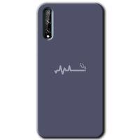 Huawei Y8P HD Baskılı Kılıf + 9D Tam Ekran Koruyucu - Sigara Zararlıdır