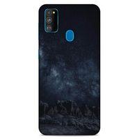 Lopard Samsung Galaxy M30s Uyumlu Kılıf Gece'S (3) Kapak Siyah