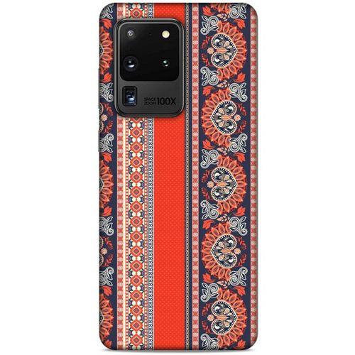 Ethnic Culture (86) Samsung Galaxy S20 Ultra Kılıf Silikon Kapak Desenli