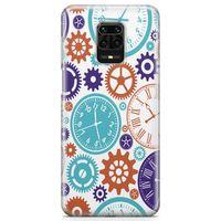 Xiaomi Redmi Note 9 Pro Kılıf Saatler Arka Kapak Koruma Desenli Full Koruyucu