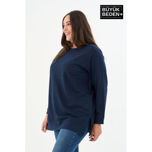 Kadın Tunik Büyük Beden  Sweatshırt SPR26BTK950