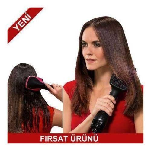 Umate Elektrikli Hava Üflemeli Saç Düzleştirici Fön Tarağı