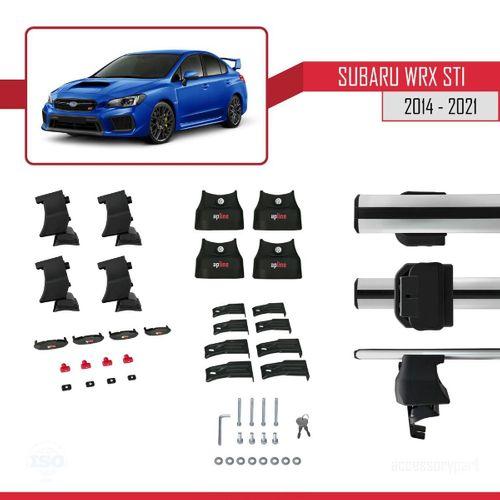 Subaru WRX STI 2014-2021 Arası ile uyumlu ACE-4 Ara Atkı Tavan Barı GRİ