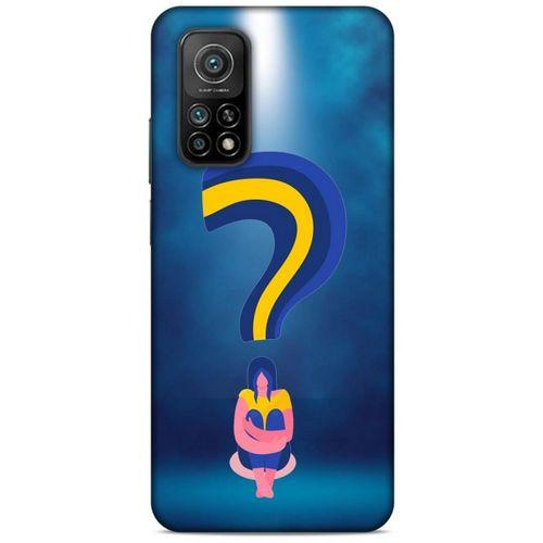 Xiaomi Mi 10T 5G Kılıf Depresyon (12) Koruyucu Silikon Kırmızı Bordo
