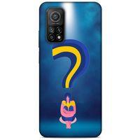 Xiaomi Mi 10T 5G Kılıf Depresyon (12) Koruyucu Silikon Kırmızı Bordo