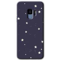 Galaxy S9 Kılıf HD Desen Baskılı Arka Kapak - Gökyüzü Yıldız
