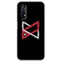 Realme 7 Kılıf HD Desen Baskılı Arka Kapak - Kilit + Kırılmaz Cam