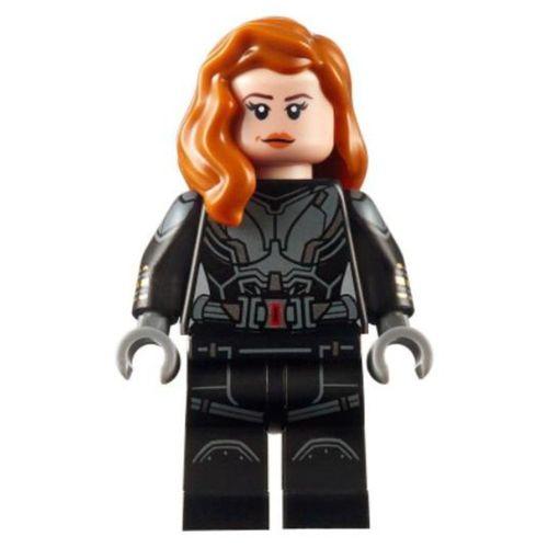 Lego Minifigür Black Widow Black Jumpsuit sh0637