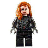 Lego Minifigür Black Widow Black Jumpsuit sh0637