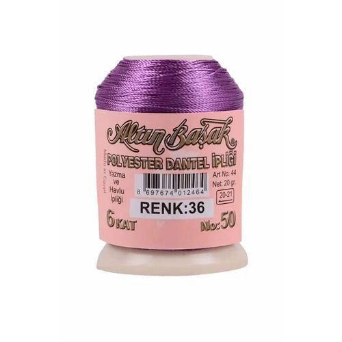 3 Adet Altınbaşak Oya ve Dantel İpi 20 gr - Royaleks - No: 036