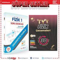 Farklı Sistem TYT Fizik Soru Bankası ve Birey Deneme Seti 2 Kitap