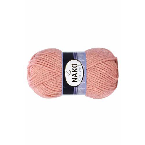 1 Adet Sport Wool Atkı Bere Ceket Yelek Örgü İpi Yünü No: 2807 Bonsai Çiçeği