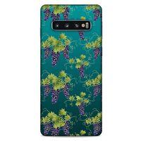 Frutix Üzüm 01 Samsung Galaxy S10 Kılıf Desenli Silikon