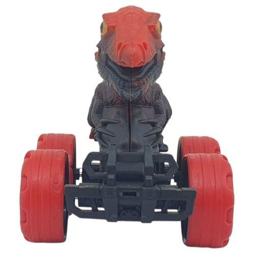 Sürtmeli Dinazor Arabalar 12 cm - H-20 - T-Rex - Kırmızı
