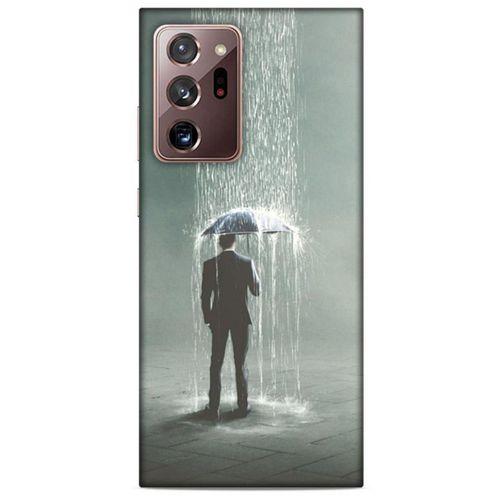 Samsung Galaxy Note 20 Ultra Kılıf Depresyon (49) Ultra Silikon Kılıf Sarı Yeşil