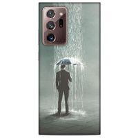 Samsung Galaxy Note 20 Ultra Kılıf Depresyon (49) Ultra Silikon Kılıf Sarı Yeşil