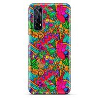 Graffitix (42) Desenli Silikon Kapak Oppo Realme 7 Kılıf