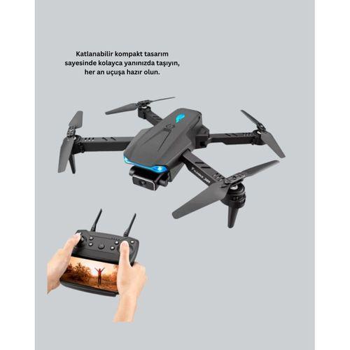 2.4g 4ch Katlanabilir Drone 100 Metre Uçuş Mesafeli