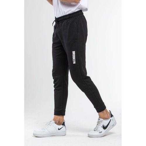 Erkek Basic Regular Fit Brooklyn Baskılı Eşofman Altı SPR22EA203