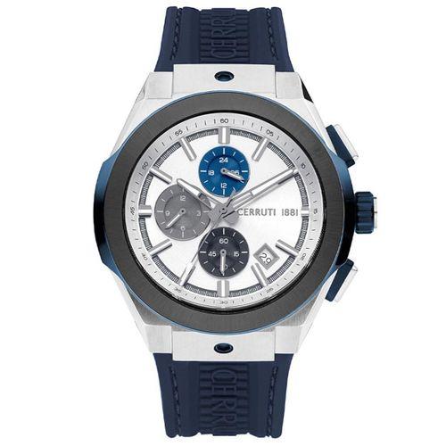 Cerruti 1881 CIWGQ2224005 Quartz Silikon Lacivert 48 mm Erkek Kol Saati