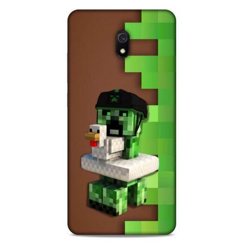 Lopard Xiaomi Redmi 8A Uyumlu Kılıf PiXel (35) Fit Design Kılıf Creeper