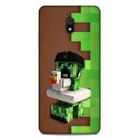 Lopard Xiaomi Redmi 8A Uyumlu Kılıf PiXel (35) Fit Design Kılıf Creeper