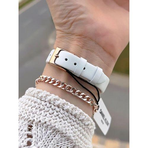 Daniel Klein Deri Kordonlu 2 Yıl Garantili 3 Atm Suya Dayanıklı Kadın Kol Saati+Bileklik BD.13939.5