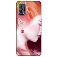 Realme 7 Pro Uyumlu Kılıf Pembe Delisi (26) Tpu Silikon Kılıf Kiraz