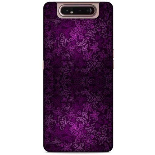 Samsung Galaxy A80 Uyumlu Kılıf Mor Delisi (14) Lansman Kılıf Fiyonk