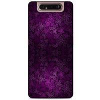 Samsung Galaxy A80 Uyumlu Kılıf Mor Delisi (14) Lansman Kılıf Fiyonk