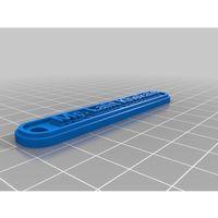 My Customized Multiline Tag Or Keychain (Bu ürün Sadece Plastik parçadır - Almadan Önce Soru Sorabilirsiniz)