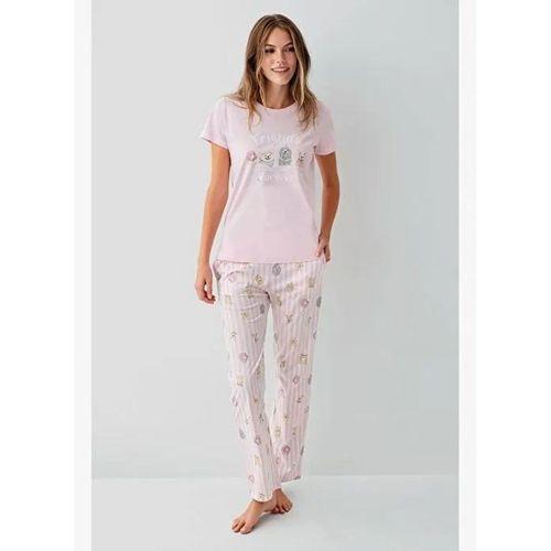 Rolypoly Rp3810-s Kadın Kısa Kol Pijama Takımı