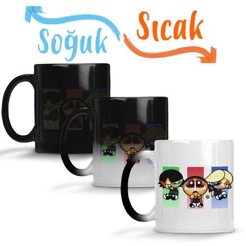 Powerpuff Girls 06 Sihirli Kupa Bardak Porselen