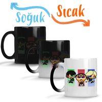 Powerpuff Girls 06 Sihirli Kupa Bardak Porselen