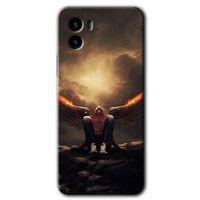 Potkal Hediye Fabrikası Vivo Y15s Kılıf HD Desen Baskılı Arka Kapak - Wings of Power