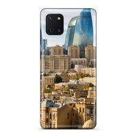 Huawei Y5P Uyumlu Kılıf Azarbaijan (31) TPU Kılıf Bakü Kuleler