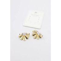 Taşlı Küpe - Altın