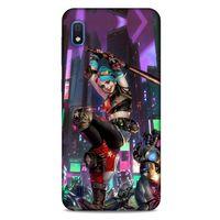 Samsung Galaxy A10 Uyumlu Kılıf Harley Quinn (29) Arka Koruma Kılıfı Koyu haki