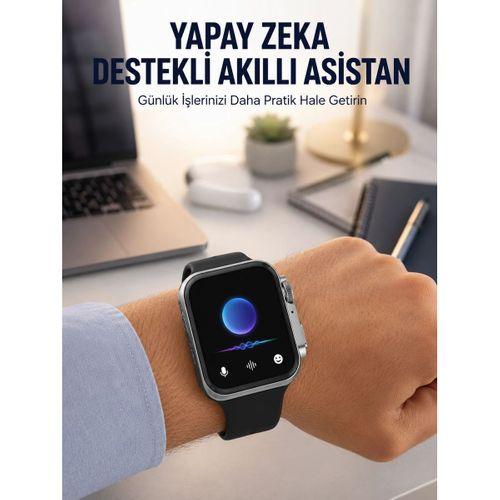 Rs12 Pro+ 2025 Serisi Garantili Özel Üretim Akıllı Saat – Amoled Ekran, Gps, 2gb Hafıza, Sesli Görüşme, Uzun Şarj Süresi Yeni Nesil
