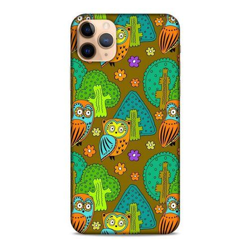 Baykuşlar (45) Desenli Silikon Kapak Telefon Kabı Apple Iphone 11 Pro Kılıf